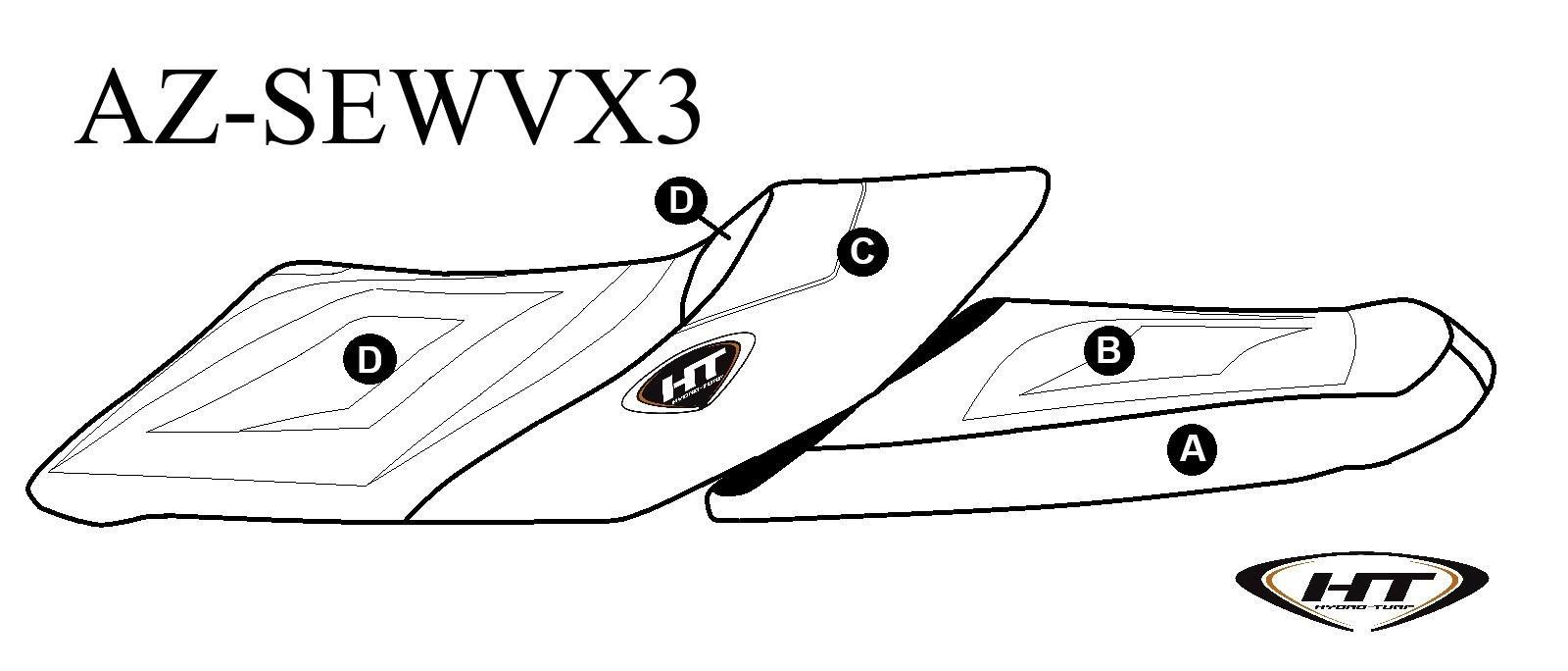 Premier VX/VX-C and VX DELUXE Seat Cover '21-'2 | Hydro-Turf