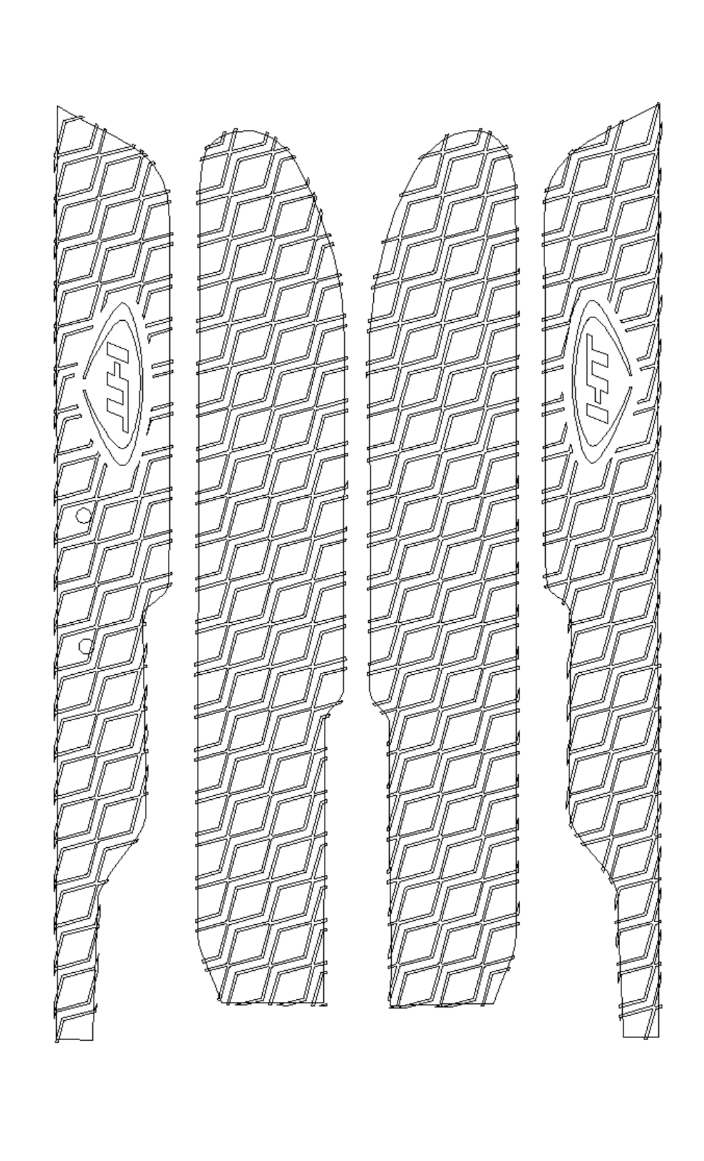 Pro X2 Traction Mats 1986-1995 | Hydro-Turf